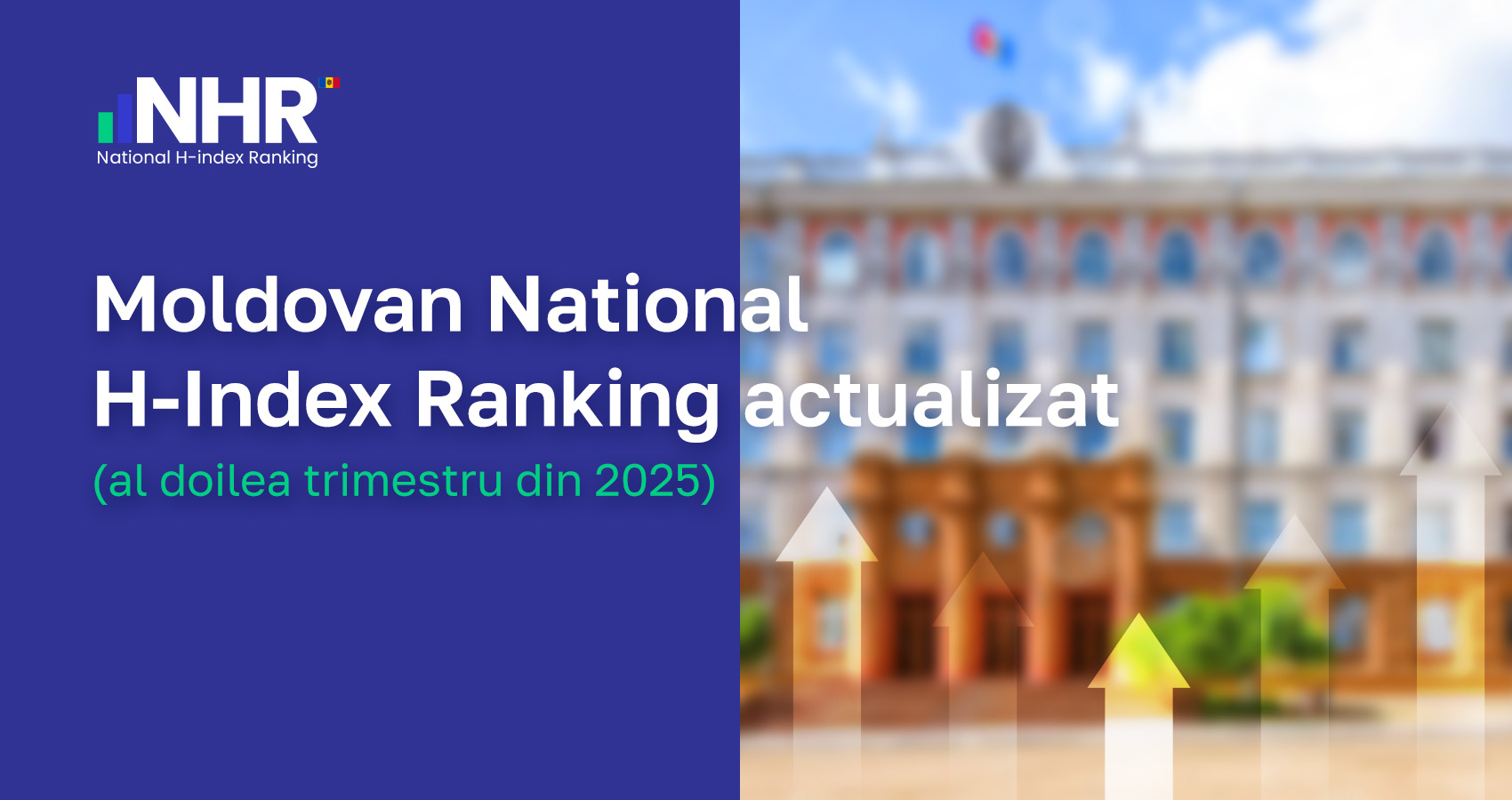 Moldovan National H-Index Ranking actualizat (al doilea trimestru din 2025)
